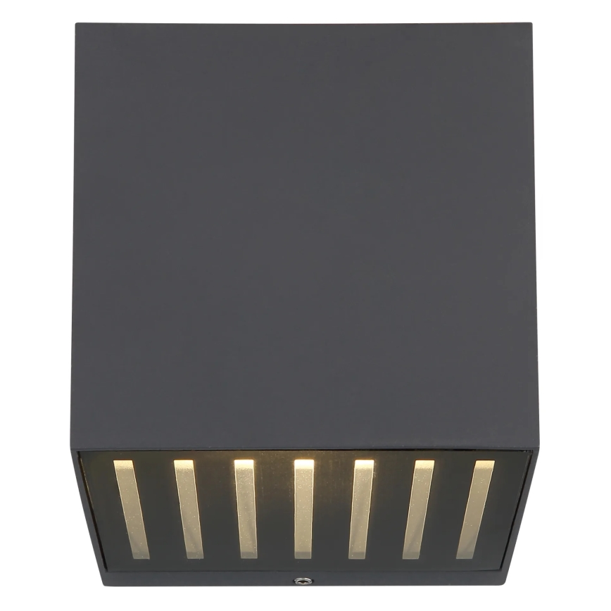 Globo - LED-ulkoseinävalaisin LED/6W/230V IP54 antrasiitti