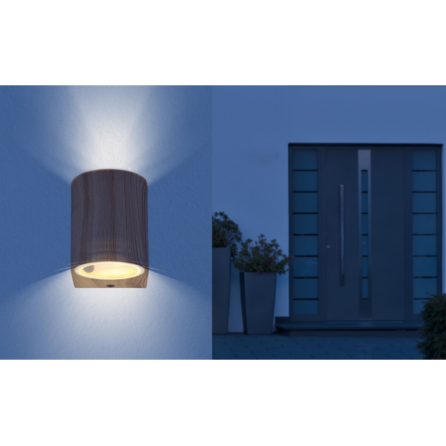 Globo - Ulkoseinävalaisin 1xGU10/35W/230V IP44