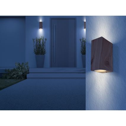 Globo - Ulkoseinävalaisin 2xGU10/35W/230V IP44