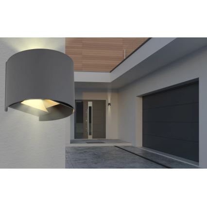 Globo - LED-ulkoseinävalaisin 2xLED/3W/230V IP54
