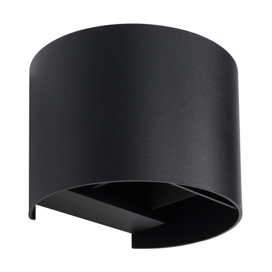 Globo - LED-ulkovalaisin 2xLED/3W/230V IP54 musta