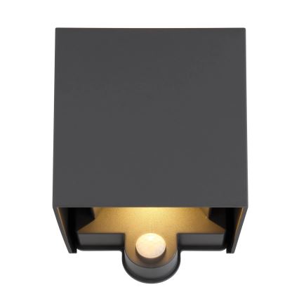 Globo - LED ulkoseinävalaisin liiketunnistimella 2xLED/3W/230V IP54