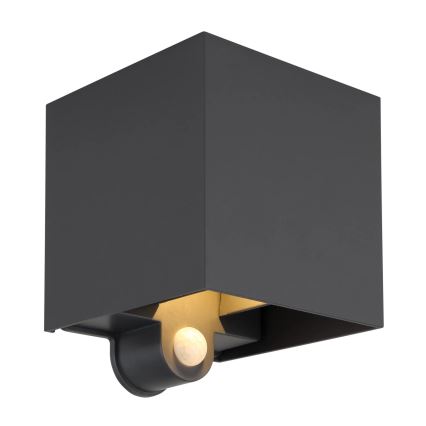 Globo - LED ulkoseinävalaisin liiketunnistimella 2xLED/3W/230V IP54