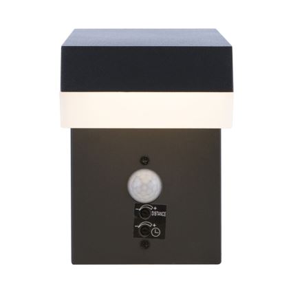 Globo - LED-ulkovalaisin seinälle, liiketunnistimella LED/9,5W/230V IP44