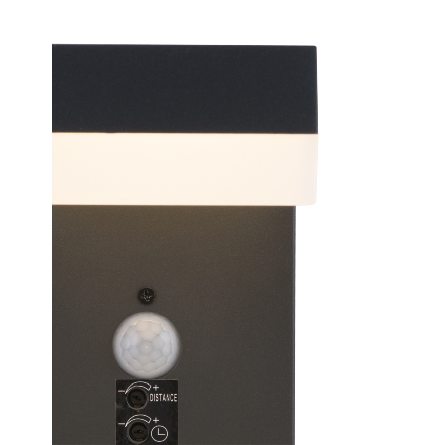 Globo - LED-ulkovalaisin seinälle, liiketunnistimella LED/9,5W/230V IP44