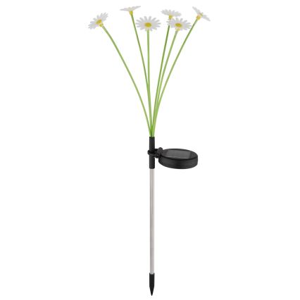 Globo - LED-aurinkovalaisin 6xLED/3V IP44 600 mAh kukkamuotoinen