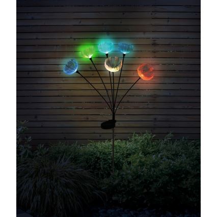 Globo - LED RGB aurinkovalaisin 6xLED/1,2V IP44 300 mAh