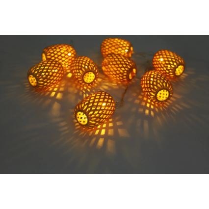 Globo - LED aurinkoketju LED/0,06W/3V 650 cm IP44 400 mAh