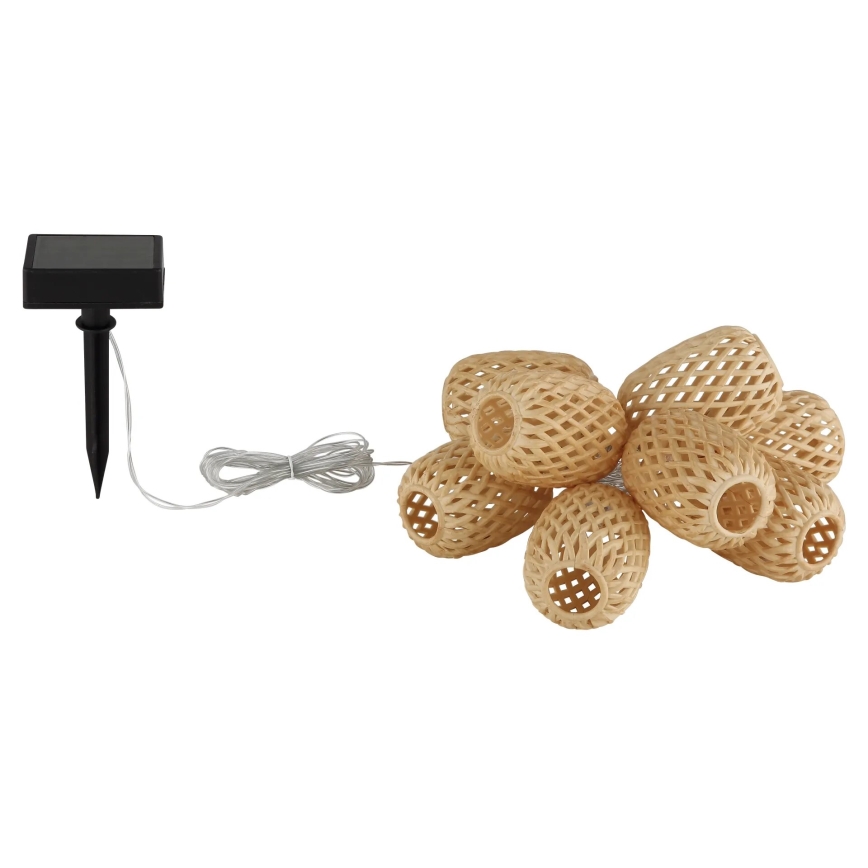 Globo - LED aurinkoketju LED/0,06W/3V 650 cm IP44 400 mAh