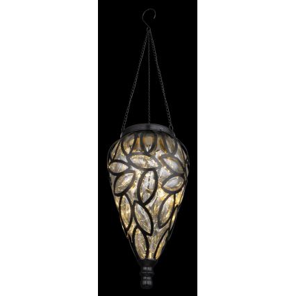 Globo - LED-aurinkovalaistus LED/0,9W/3,2V IP44 200 mAh läpinäkyvä