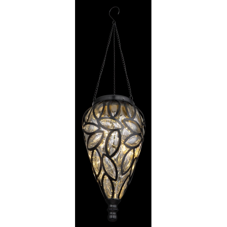 Globo - LED-aurinkovalaistus LED/0,9W/3,2V IP44 200 mAh läpinäkyvä