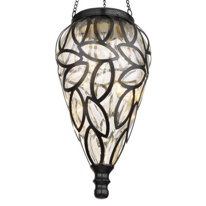 Globo - LED-aurinkovalaistus LED/0,9W/3,2V IP44 200 mAh läpinäkyvä