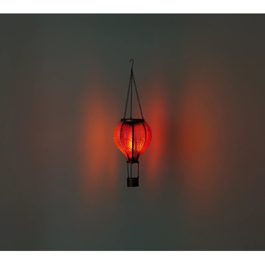 Globo - LED Riipus aurinkokennokoriste 20xLED/0,5W/3V IP44 Lentävä ilmapallo