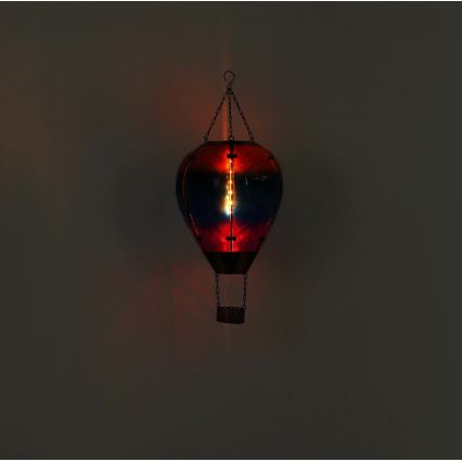 Globo - LED Riipus aurinkokennokoriste 24xLED/0,2W/3V IP44 Lentävä ilmapallo