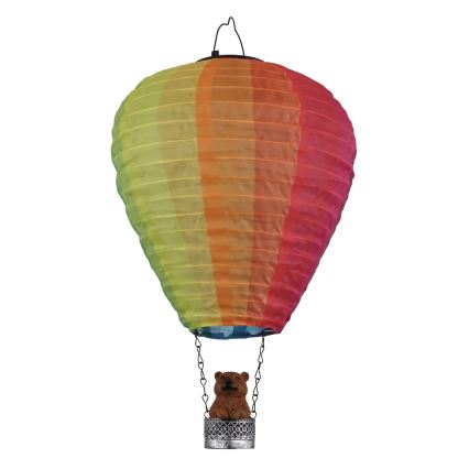 Globo - LED Riipus aurinkokennokoriste 24xLED/0,06W/3V IP44 Lentävä ilmapallo