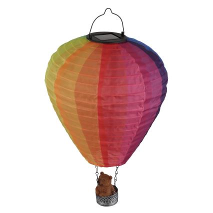 Globo - LED Riipus aurinkokennokoriste 24xLED/0,06W/3V IP44 Lentävä ilmapallo