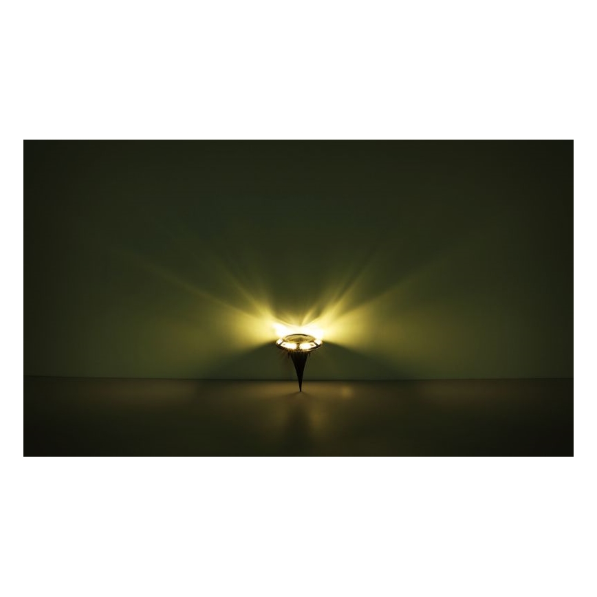 Globo - SETTI 2x LED-aurinkovalaistus LED/0,72W/3V 3200K IP44 300 mAh