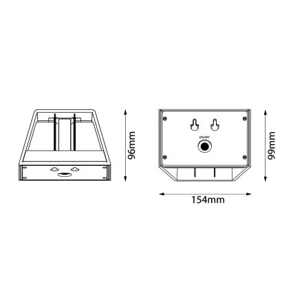 Globo - LED-aurinkovalaistus LED/6W/3,2V 3000K IP54