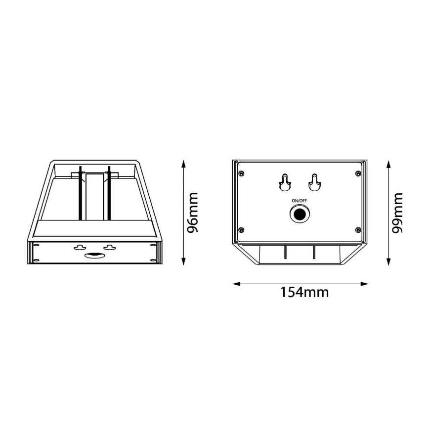 Globo - LED-aurinkovalaistus LED/6W/3,2V 3000K IP54