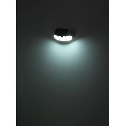 Globo - LED-aurinkovalaisin anturilla, LED 3,7 V, IP44, 2000 mAh
