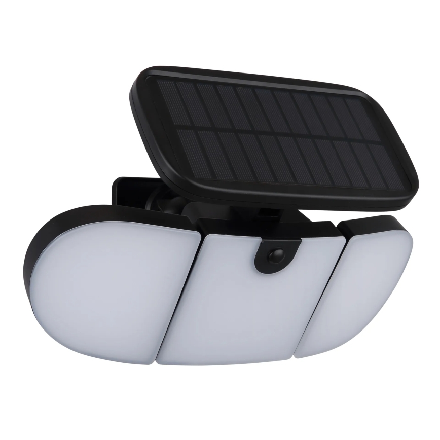 Globo - LED-aurinkovalaisin anturilla, LED 3,7 V, IP44, 2000 mAh