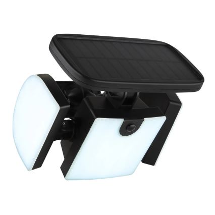 Globo - LED-aurinkovalaisin anturilla, LED 3,7 V, IP44, 2000 mAh