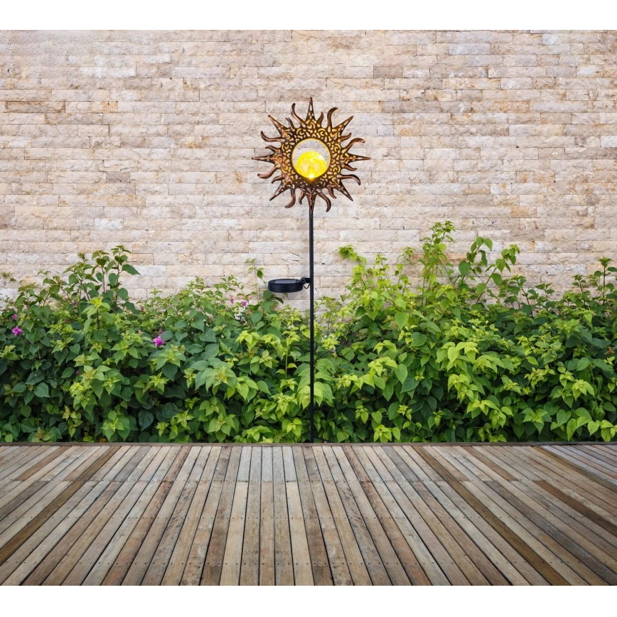 Globo - LED-aurinkovalaisin LED/3,2V IP44 300 mAh aurinko