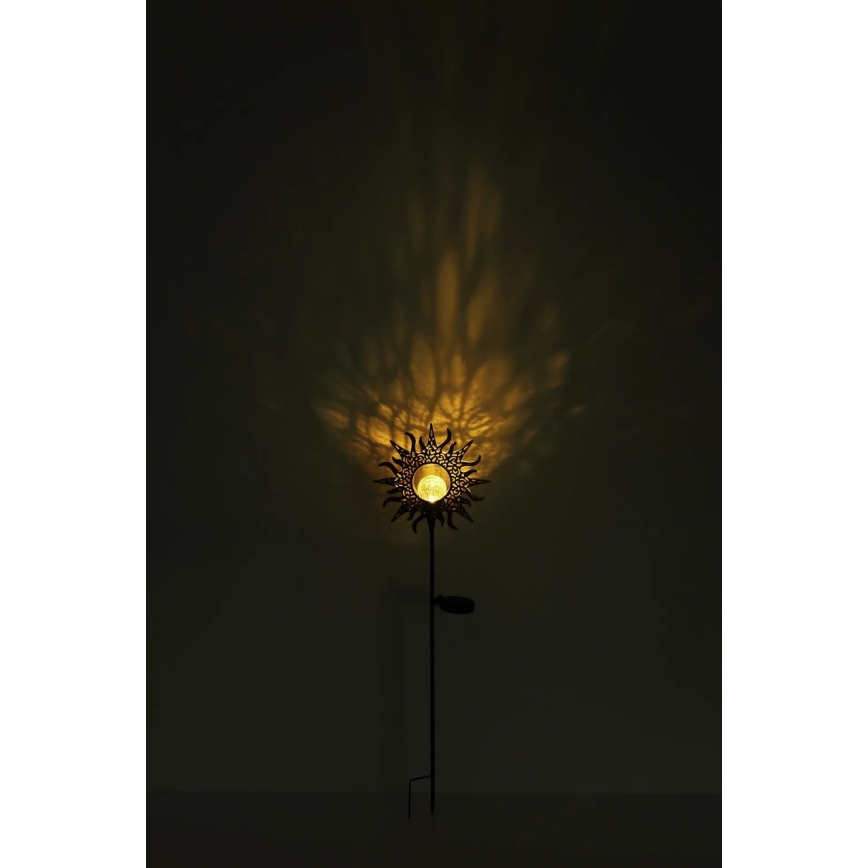 Globo - LED-aurinkovalaisin LED/3,2V IP44 300 mAh aurinko