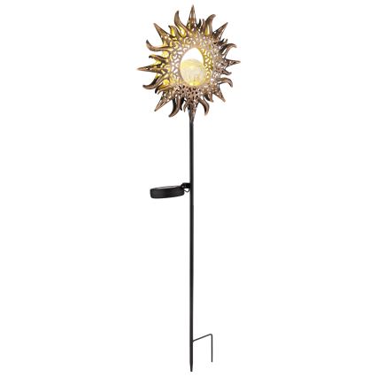 Globo - LED-aurinkovalaisin LED/3,2V IP44 300 mAh aurinko