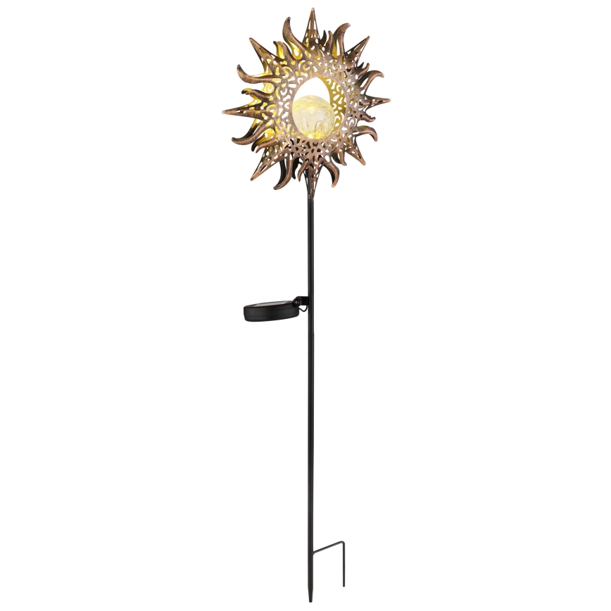 Globo - LED-aurinkovalaisin LED/3,2V IP44 300 mAh aurinko
