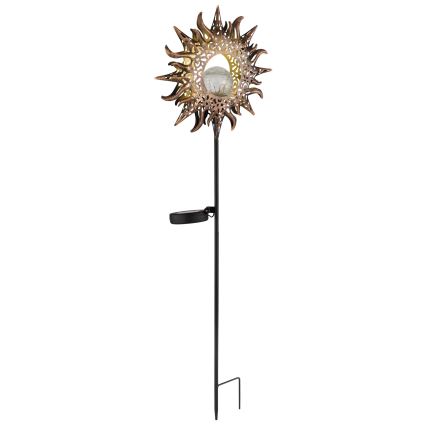 Globo - LED-aurinkovalaisin LED/3,2V IP44 300 mAh aurinko