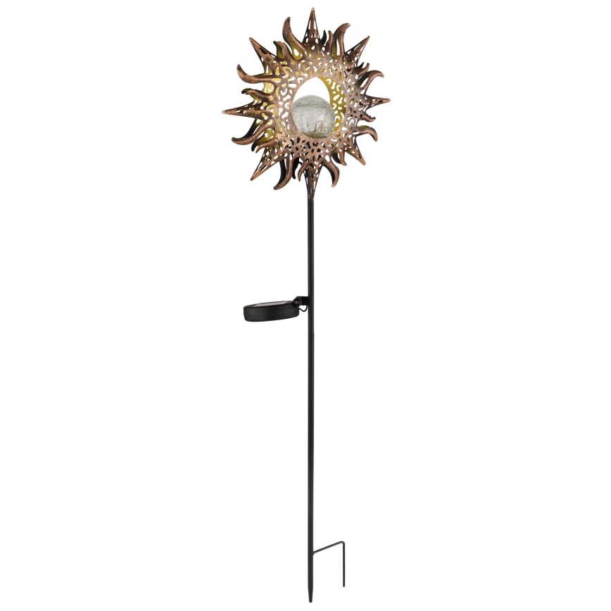 Globo - LED-aurinkovalaisin LED/3,2V IP44 300 mAh aurinko