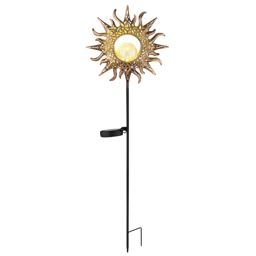 Globo - LED-aurinkovalaisin LED/3,2V IP44 300 mAh aurinko