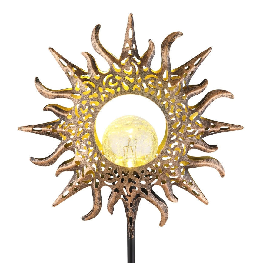 Globo - LED-aurinkovalaisin LED/3,2V IP44 300 mAh aurinko