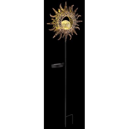 Globo - LED-aurinkovalaisin LED/3,2V IP44 300 mAh aurinko