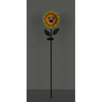 Globo - kukkamallinen LED-aurinkovalaisin 200xLED/3V IP44 600 mAh