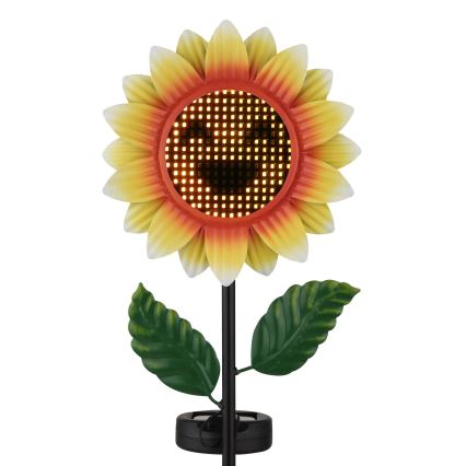 Globo - kukkamallinen LED-aurinkovalaisin 200xLED/3V IP44 600 mAh
