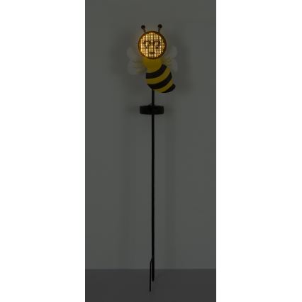 Globo - LED-aurinkovalaisin 200xLED/3V IP44 600 mAh mehiläinen