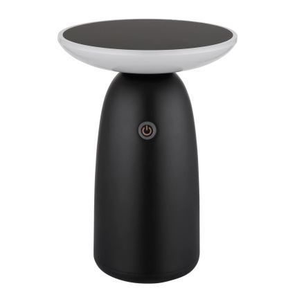 Globo - LED himmennettävä aurinkokosketuslamppu LED/10W/3,7V IP54 3600 mAh musta