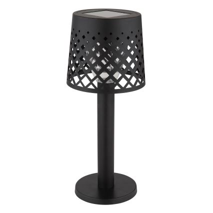 Globo - LED-aurinkovalaistus LED/0,06W/3,2V 3000K IP44 musta