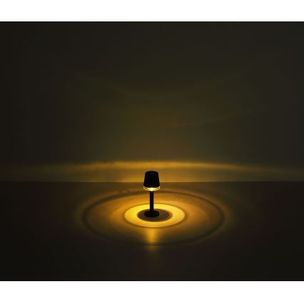 Globo - LED-aurinkovalaistus LED/0,5W/3,2V 3000K IP44 musta