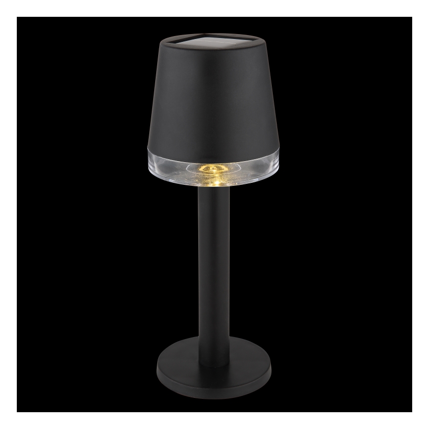 Globo - LED-aurinkovalaistus LED/0,5W/3,2V 3000K IP44 musta