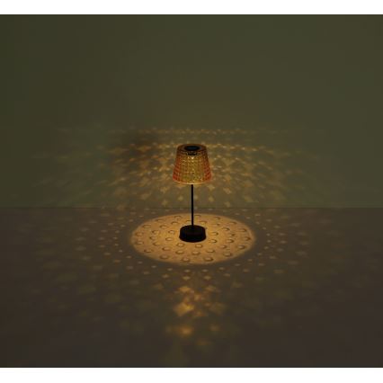 Globo - SARJA 2x LED aurinkovalaisin LED/0,06W/3V IP44 40 mAh oranssi