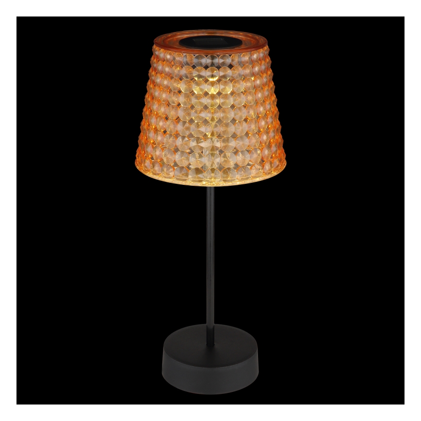 Globo - SARJA 2x LED aurinkovalaisin LED/0,06W/3V IP44 40 mAh oranssi