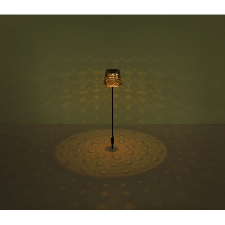 Globo - SETTI 2x LED-aurinkovalaistus LED/0,06W/3V IP44 oranssi