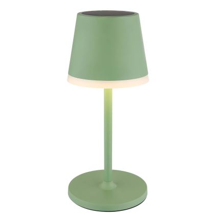 Globo - LED-aurinkovalaistus LED/0,06W/3V 3000K IP44 vihreä