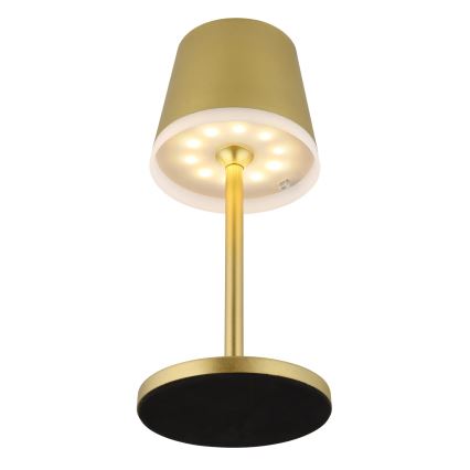 Globo - LED-aurinkovalaistus LED/0,6W/3V 3000K IP44 kulta