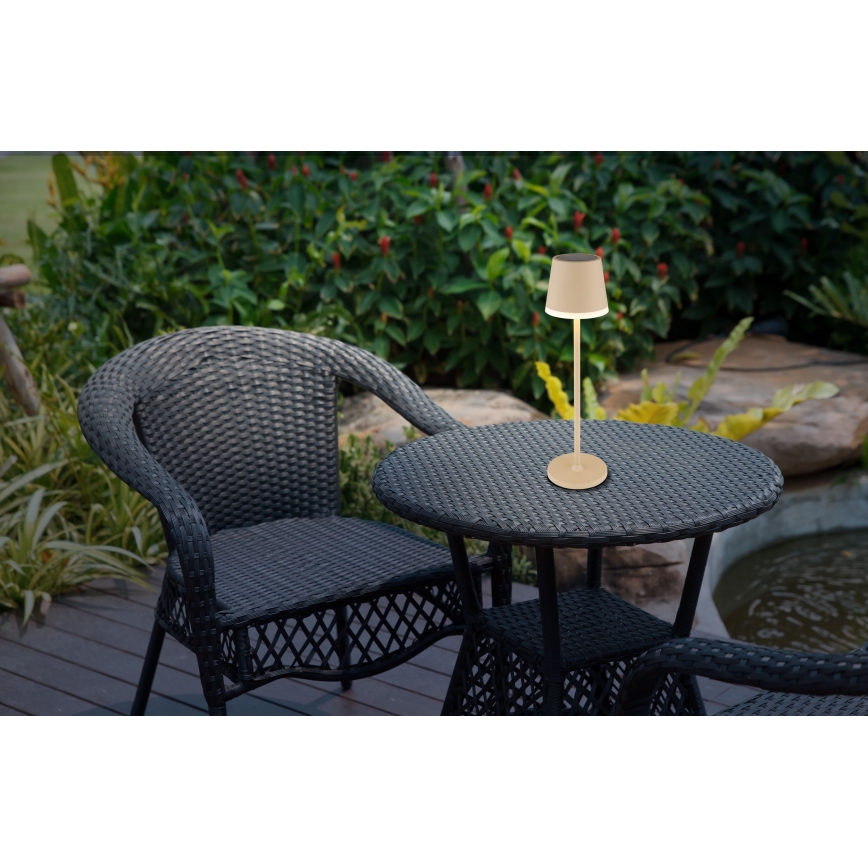 Globo - LED-aurinkovalaistus LED/0,6W/3V 3000K IP44 beige