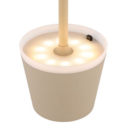 Globo - LED-aurinkovalaistus LED/0,6W/3V 3000K IP44 beige