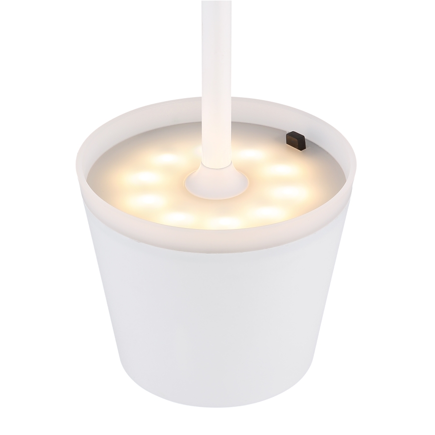 Globo - LED-aurinkovalaistus LED/0,6W/3V 3000K IP44 valkoinen